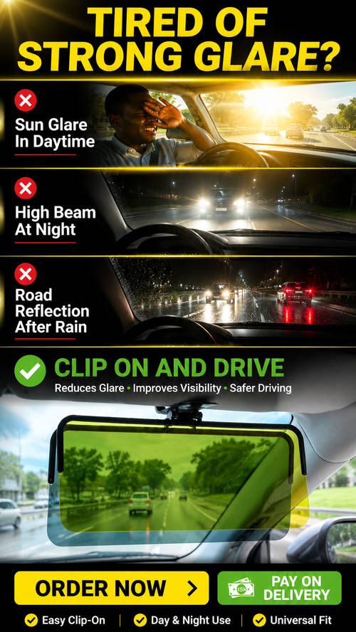 Day Night Anti-Glare Car Visor