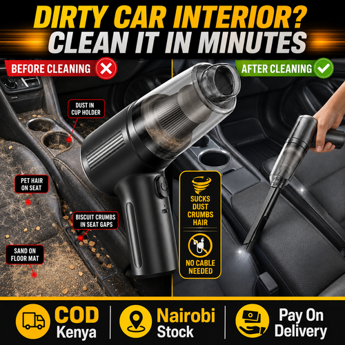 Wireless Handheld Car Vacuum Cleaner
