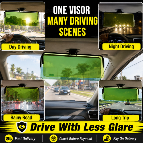 Day Night Anti-Glare Car Visor
