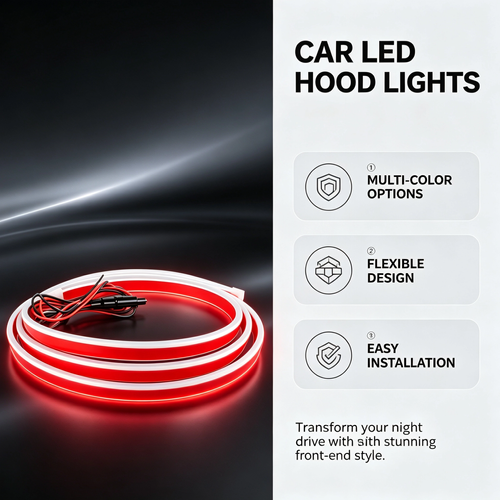 ⚡ Car Decoration LED Light Strip – Stop Your Car Looking Plain at Night, Make It Stand Out at Parties, Weddings & Night Drives