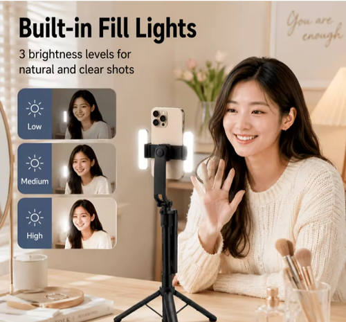 AI Face-Tracking Selfie Stick