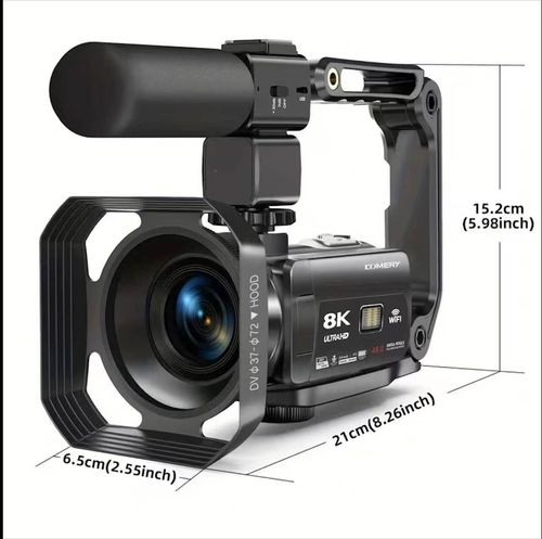 8K handheld camcorder