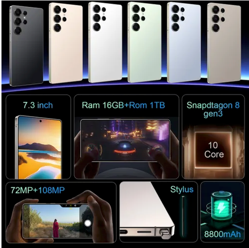 Chinese replica of the Samsung S25 smartphone