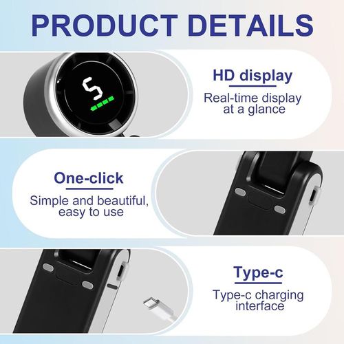 Portable Handheld Turbo Fan, 5 Gear Wind,4000mAh Battery Operated, Up to 10 Working Hours, 3 IN 1 Hand Fan Rechargeable with Air Turbo Tech Cooling Fan for Outdoor Activities, Travel, Working, Summer Selected Products,Black personal