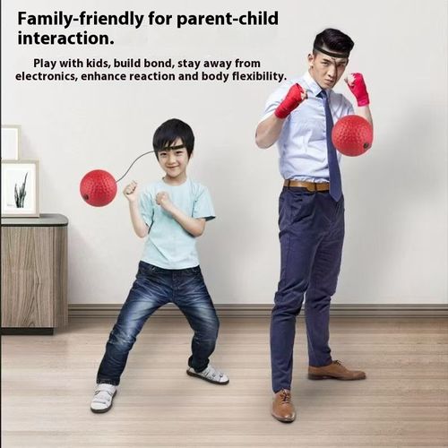 Head - mounted Boxing Reaction Ball, Rebound for Adults and Children, Concentration Training, Stress Relief, Venting, Sports Reaction Ball for Home Use