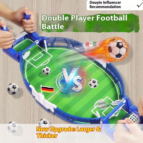 Two-player table football table battle board game, internet-famous toy, educational children's soft bullet gun, multiplayer interaction