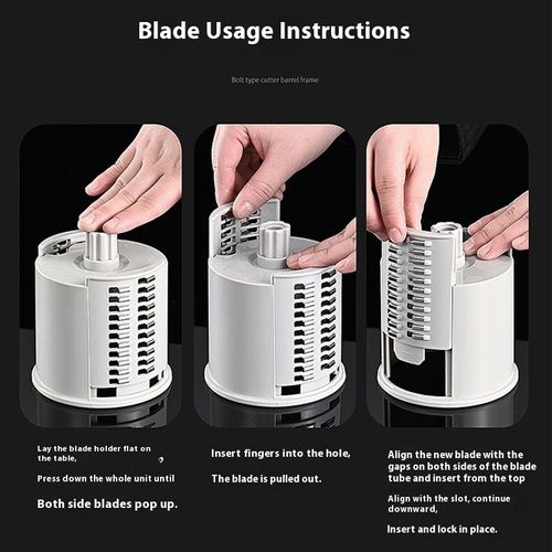 Storm Chopper Multifunctional Roller Hand Cutter, Shredder, Potato Slicer, Grater & Slicer