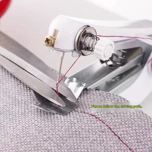 Household small sewing machine, portable manual mini micro hand-held simple clothes-sewing pocket tailor machine