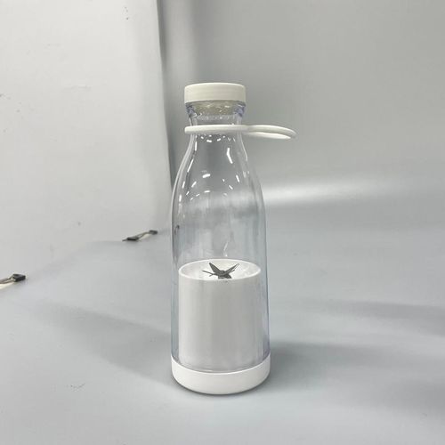 Portable Smoothie Blender, Fresh Juice Personal Blender, 420ml USB Cordless Portable（white）