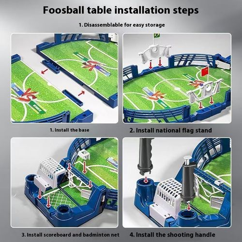 Two-player table football table battle board game, internet-famous toy, educational children's soft bullet gun, multiplayer interaction