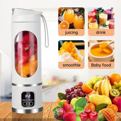 Digital Multimode Juicer Blender - Smart LED Display, Diet-Friendly, Leak Proof Design for Smoothies Liquid Diet, Shakes & Baby Food, Best Compact Blender for Home & Travel, Lemon Juicer, Fathers Day Gift, Back To School, Halloween Gift