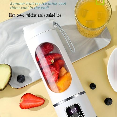 Digital Multimode Juicer Blender - Smart LED Display, Diet-Friendly, Leak Proof Design for Smoothies Liquid Diet, Shakes & Baby Food, Best Compact Blender for Home & Travel, Lemon Juicer, Fathers Day Gift, Back To School, Halloween Gift