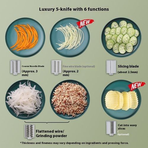 Storm Chopper Multifunctional Roller Hand Cutter, Shredder, Potato Slicer, Grater & Slicer