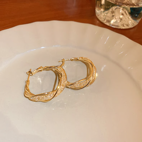 💕-S925 Fashion Twist Earrings