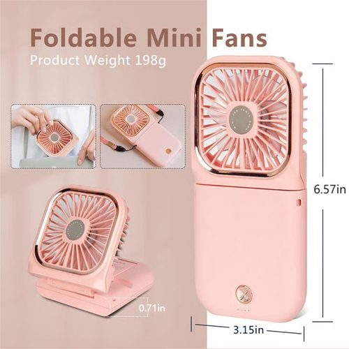 ❤️Portable Handheld Personal Necklace Fan