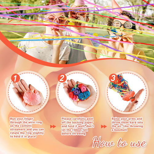 🔥Hand Thrown Streamer Poppers