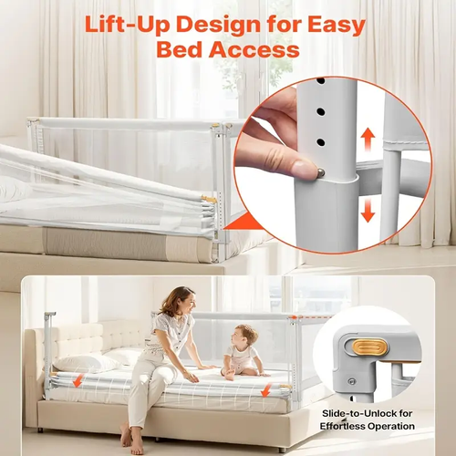 😴Baby bed guardrails