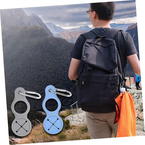 🔥Buy 1 Get 3 Free🏆Hot Sale⚡🌟 Silicone Sport Kettle Buckle Outdoor Carabiner Water Bottle Holde