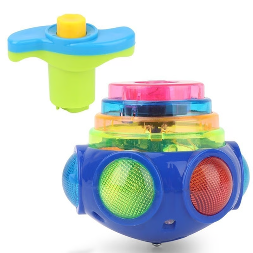 ⚡Music Flashing Spinners Toy With Launcher
