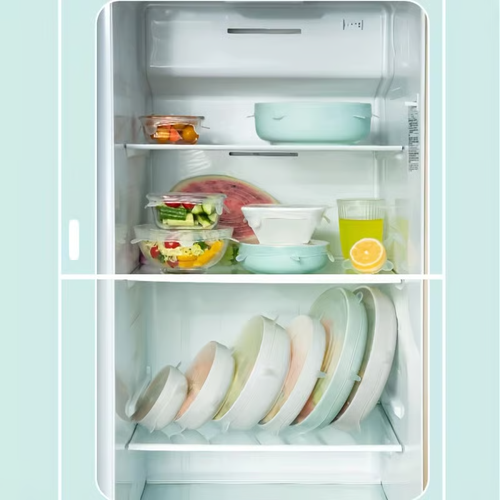 😍Silicone Cover Stretch Lids Reusable Airtight Food Wrap Covers