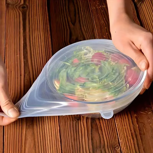 😍Silicone Cover Stretch Lids Reusable Airtight Food Wrap Covers