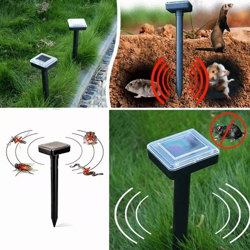 🔥Buy 1 Get 1 Free🔥Solar Power Mouse Mole Snakes Pest Rodent Repeller