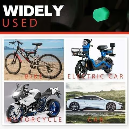 💥💥Fluorescent Tire Valve Caps - Make Night Cycling More Cool😎