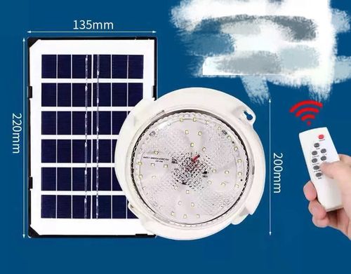 💡💡Modern LED Solar Light, Indoor Outdoor Waterproof Ceiling Pendant Light