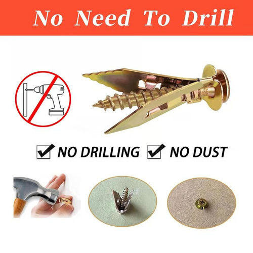Self Drilling Drywall Anchors with Screws Kit