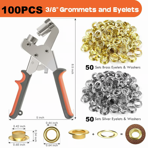 🔥🔥Grommet Tool Kit（50pcs）