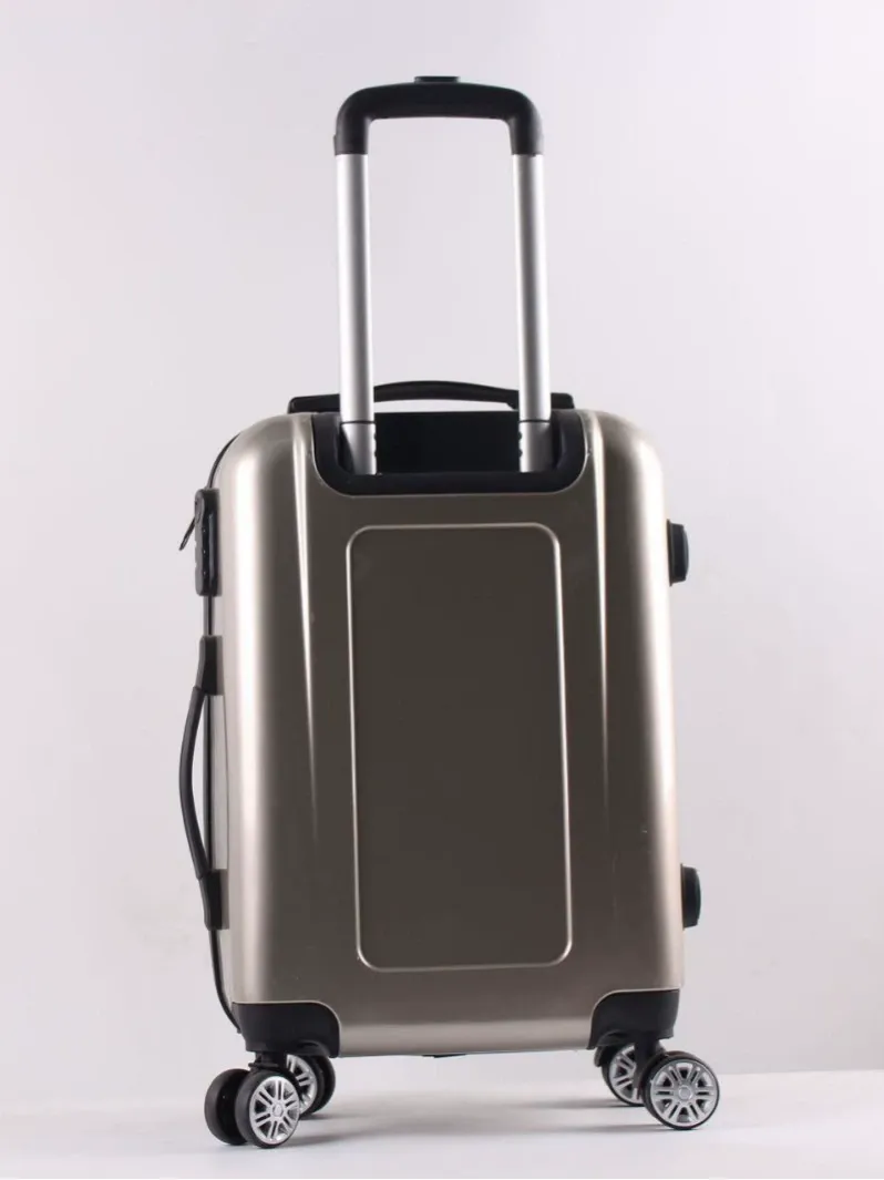 Luggage compartment with railing