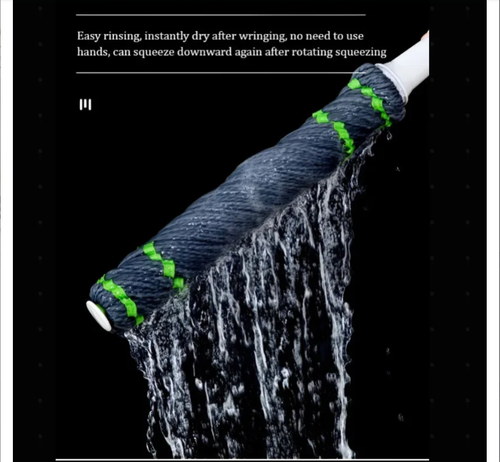 Self-wringing mop