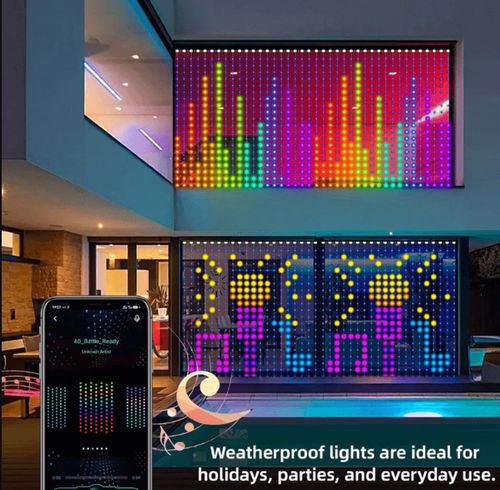 DIY Smart LED Curtain Sync Lights