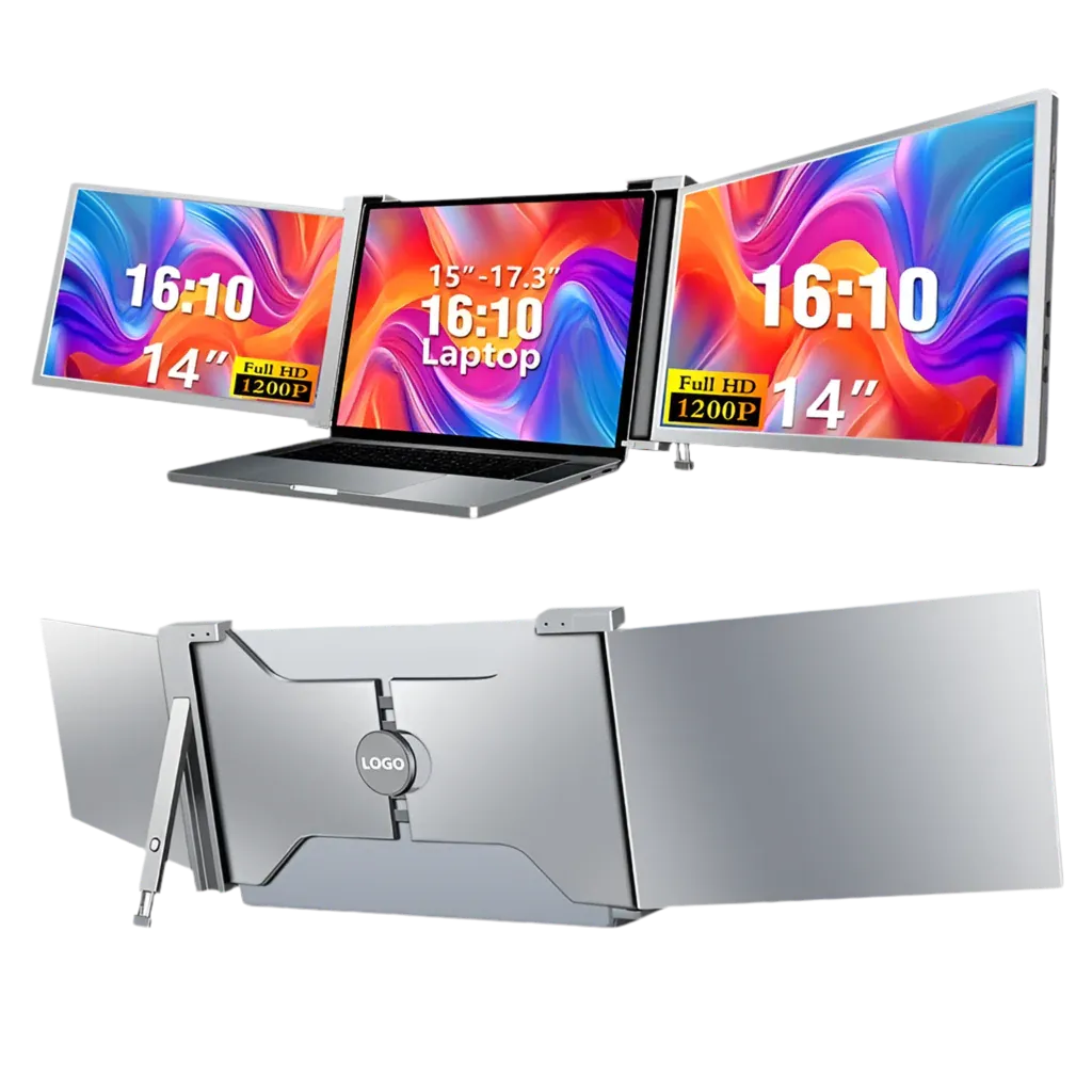 Renab Portable Monitor Tri-Screen