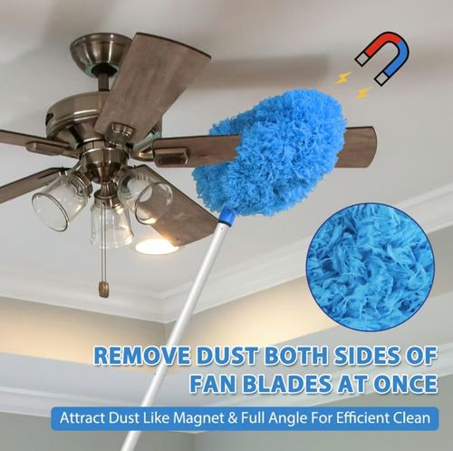 Ceiling Fan Cleaner Duster with Extension Pole