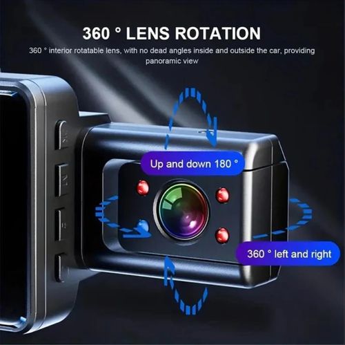 4k 3 Channel Dash Cam