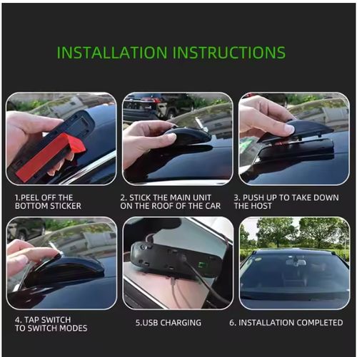 🔥Vehicle Remote Pilot Light Laser（2PCS）