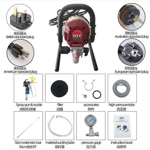 220v high pressure airless sprayer