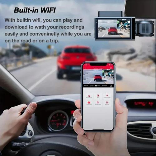 4k 3 Channel Dash Cam