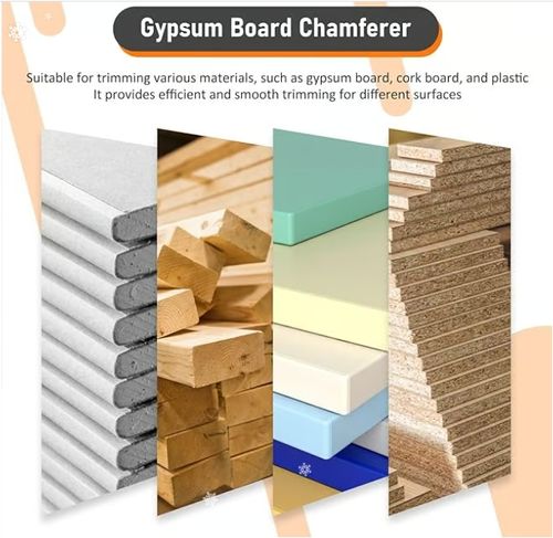 Precision Plasterboard 45°-60° Cutter（With 10 blades）