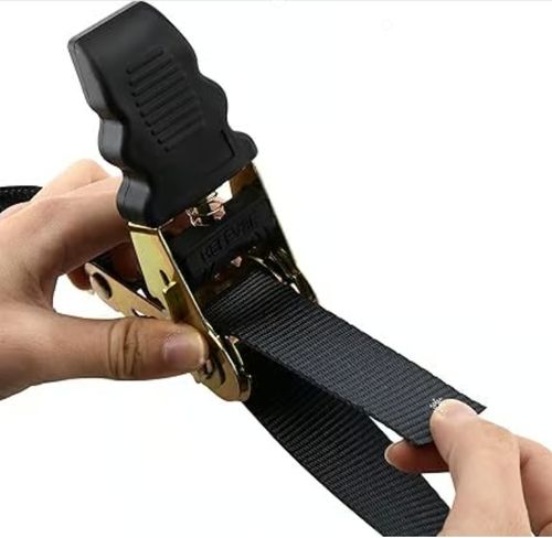 2 bundles of high quality ratchet straps (2.5cm wide and 5m long)
