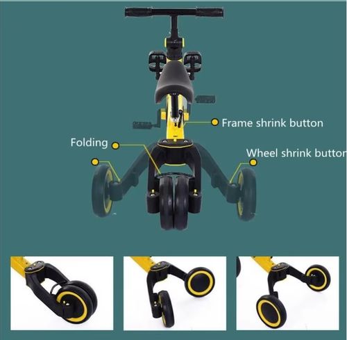 3 in 1 children's bicycle 2 to 5 years