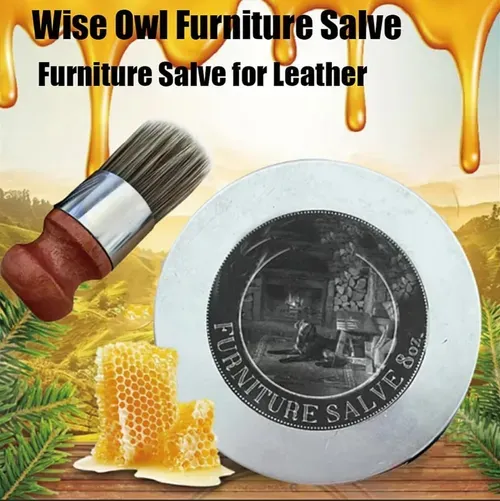 Wise Owl Furniture Salve & Brush
