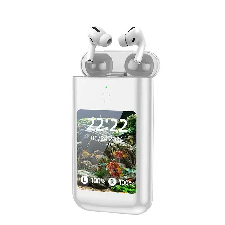 Bluetooth headset power bank with multimedia display mobile power 3 in 1