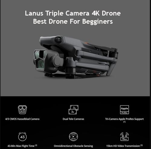 Drone with 6K Camera （Comes with screen remote control）