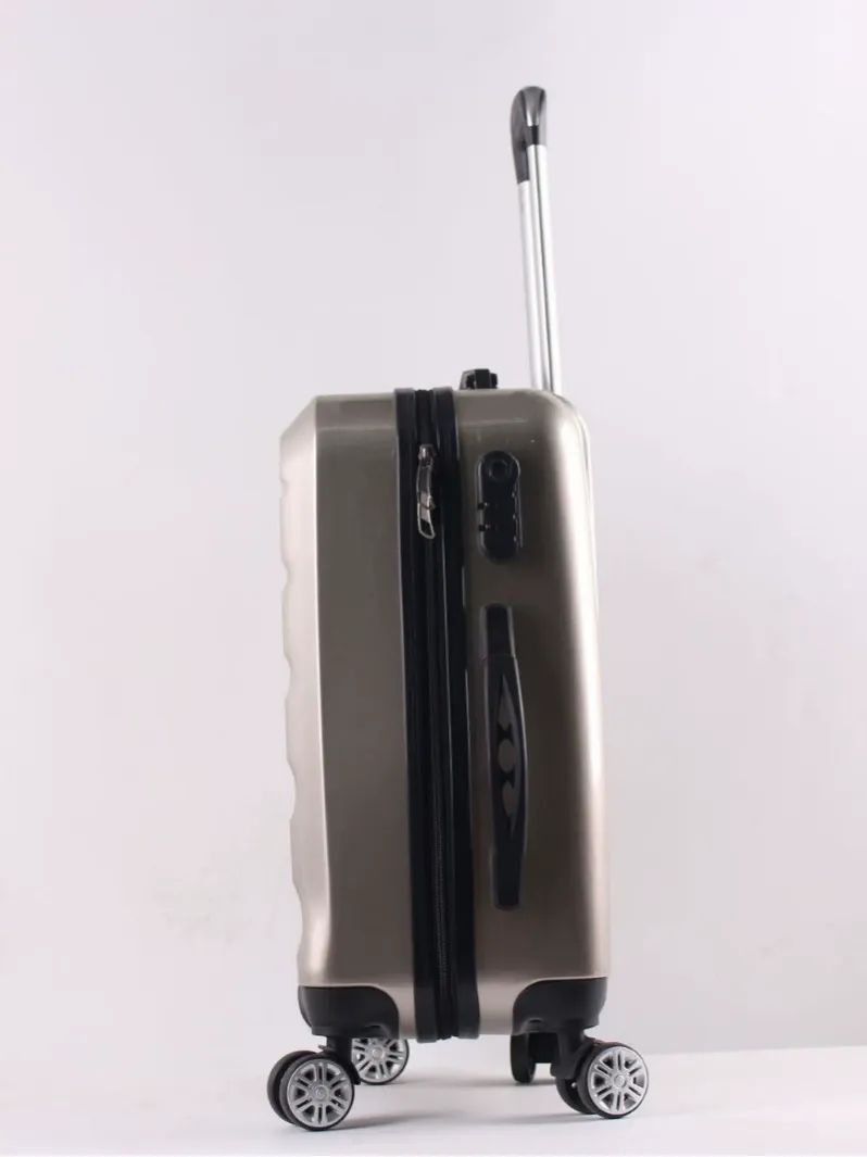 Luggage compartment with railing