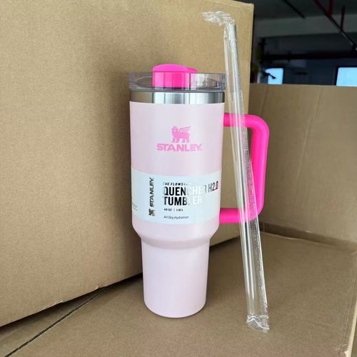 1200 ml Double Wall Vacuum Insulated Tumbler Cup with Handle Sippy Cup Car Outdoor Sports Cup