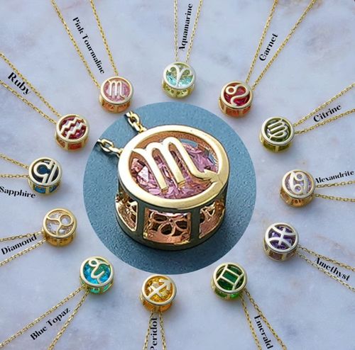 Twelve Horoscope Necklaces