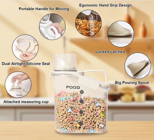 Clear Airtight Food Storage Containers