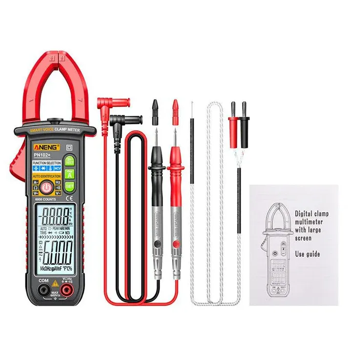 Smart Voice Clamp-type Multimeter Tester